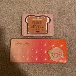 ❗️(SOLD)❗️Too Faced Peanut & Jelly & peach palette